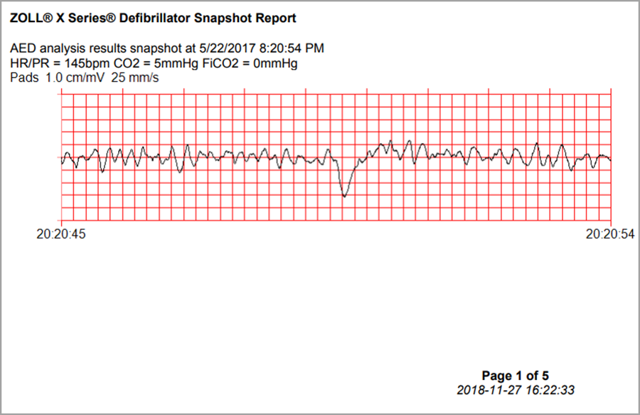 Snapshot report